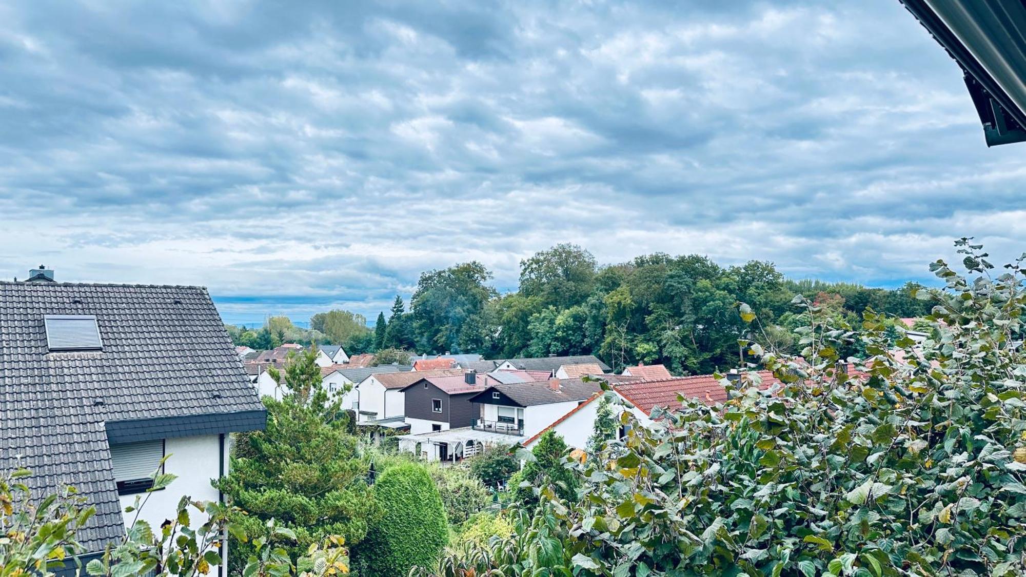 Daheim Am Wasserturm Worth am Rhein Bagian luar foto
